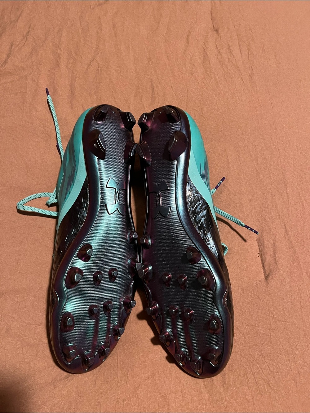 Under Armour Blur Football Cleats Size 14 – Like New